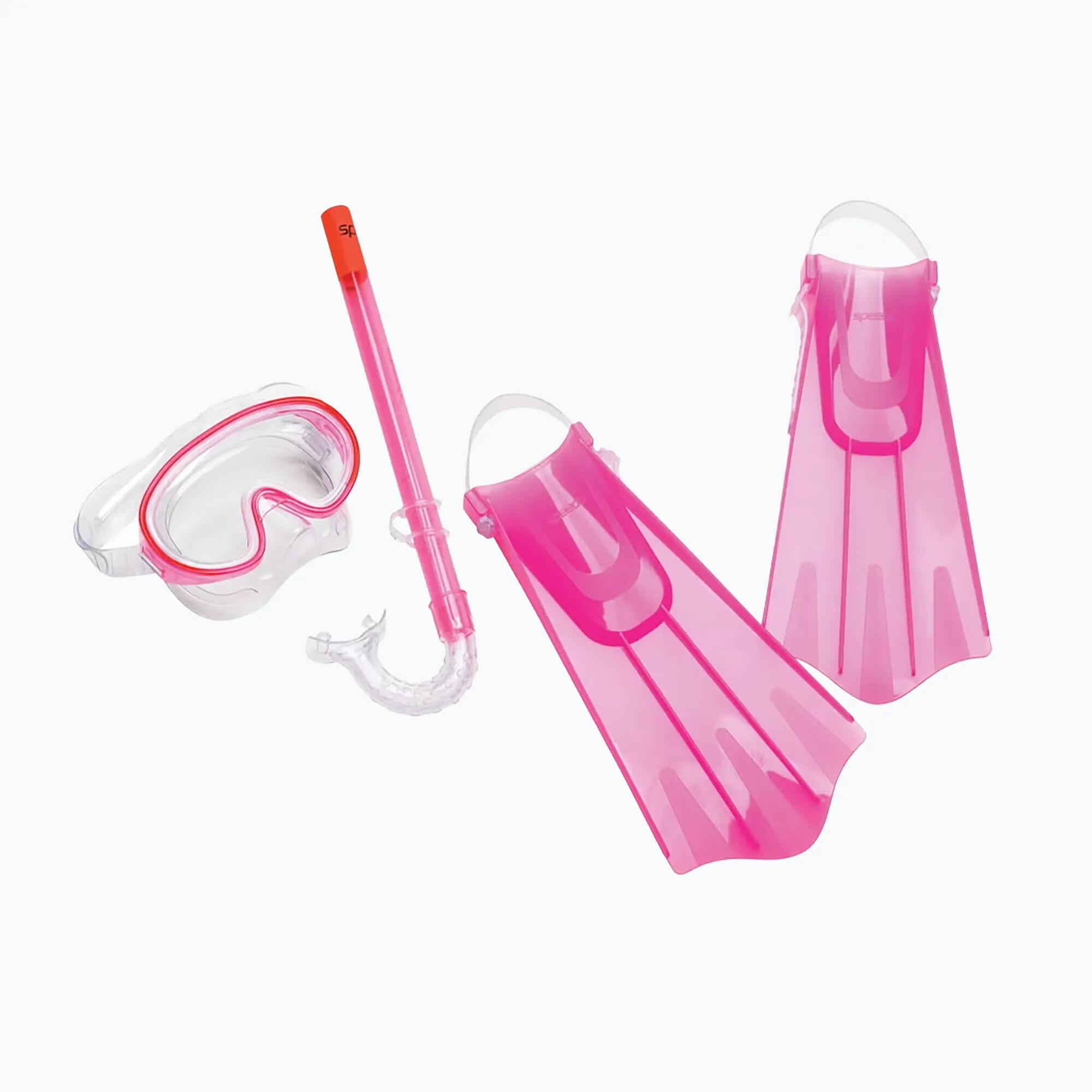 Zestaw do nurkowania snorkelingu dla dzieci Speedo Kids Aqua Qst Msf