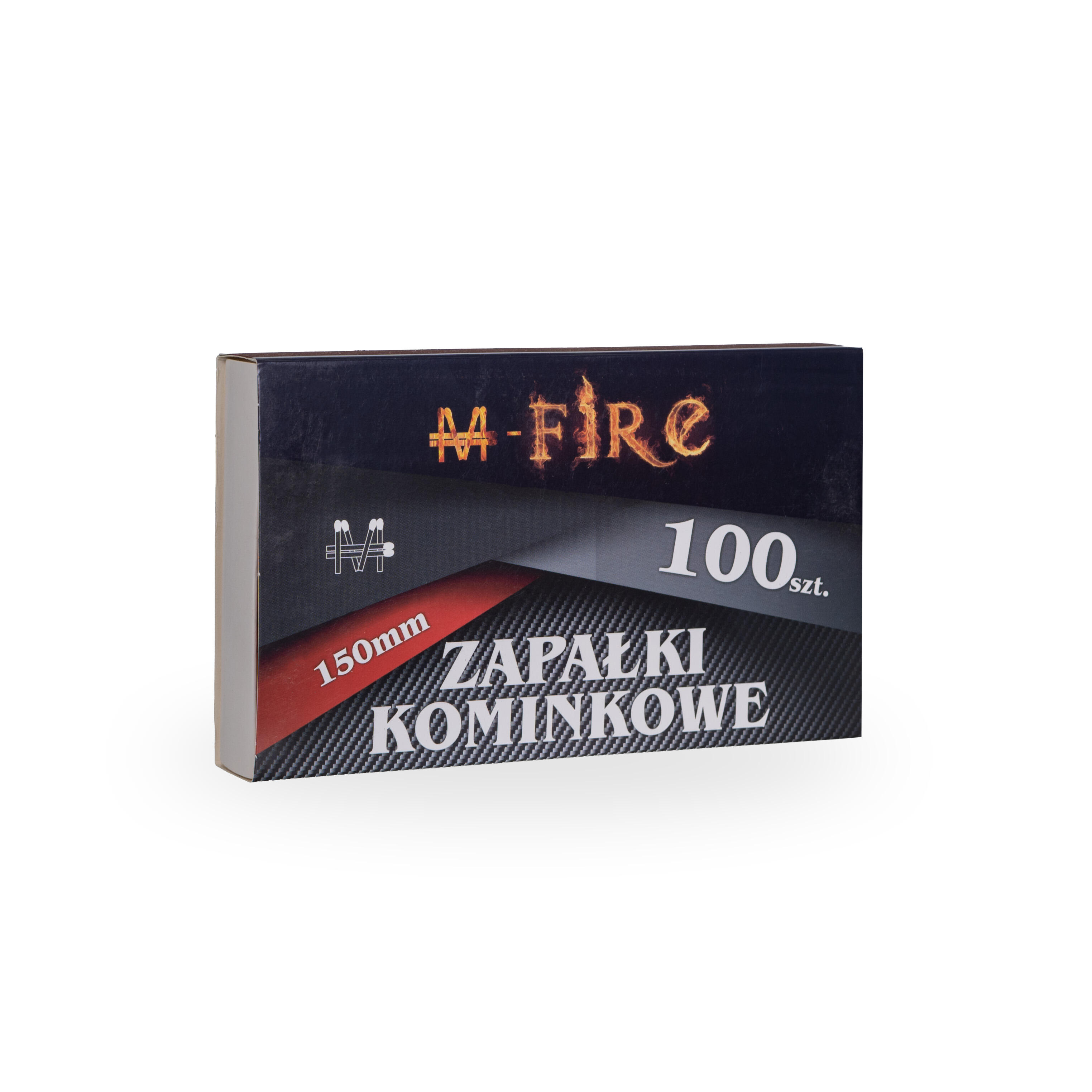 Zapałki Kominkowe Długie 150 mm Do Grilla Kominka Ogniska 100 Sztuk