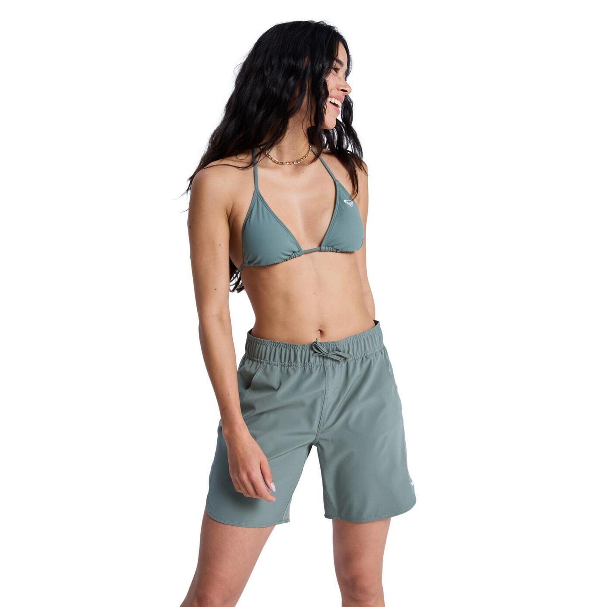 Spodenki boardshort dla Kobiety ROXY WAVE 7 Zielony