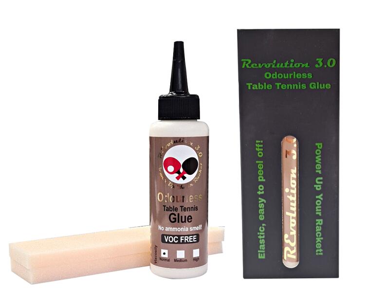 Klej wodny do rakietek do tenisa stołowego Ping Ponga Revolution 100 ml