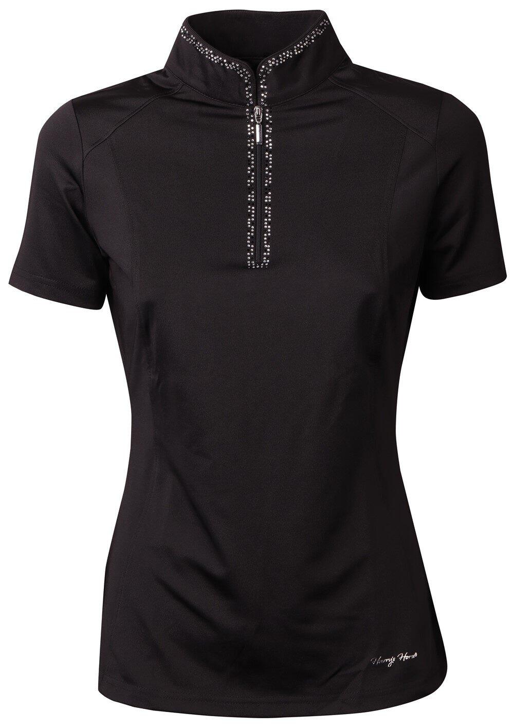 Harry's Horse Wedstrijdshirt Denver - Zwart