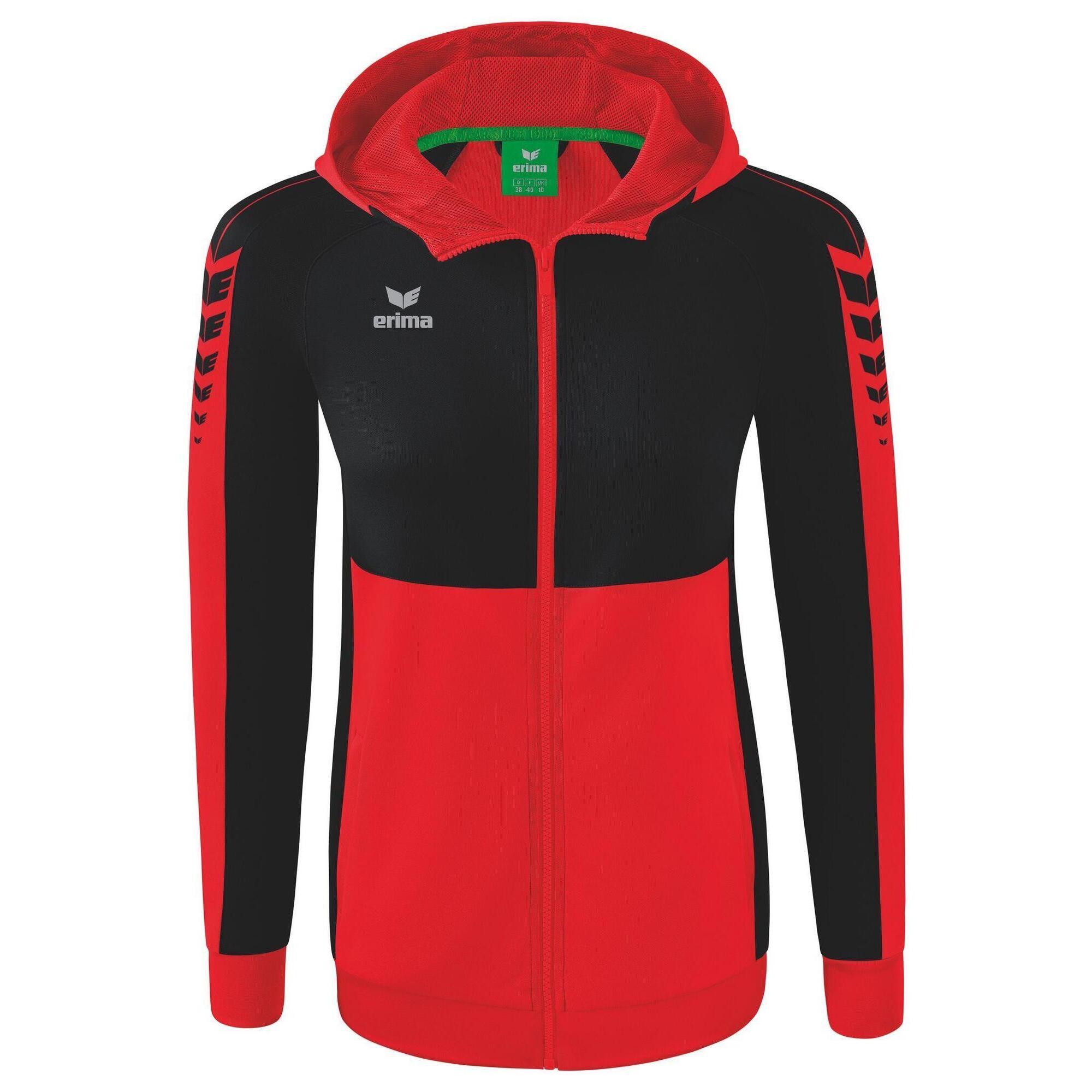 Damska bluza dresowa z kapturem Erima Six Wings