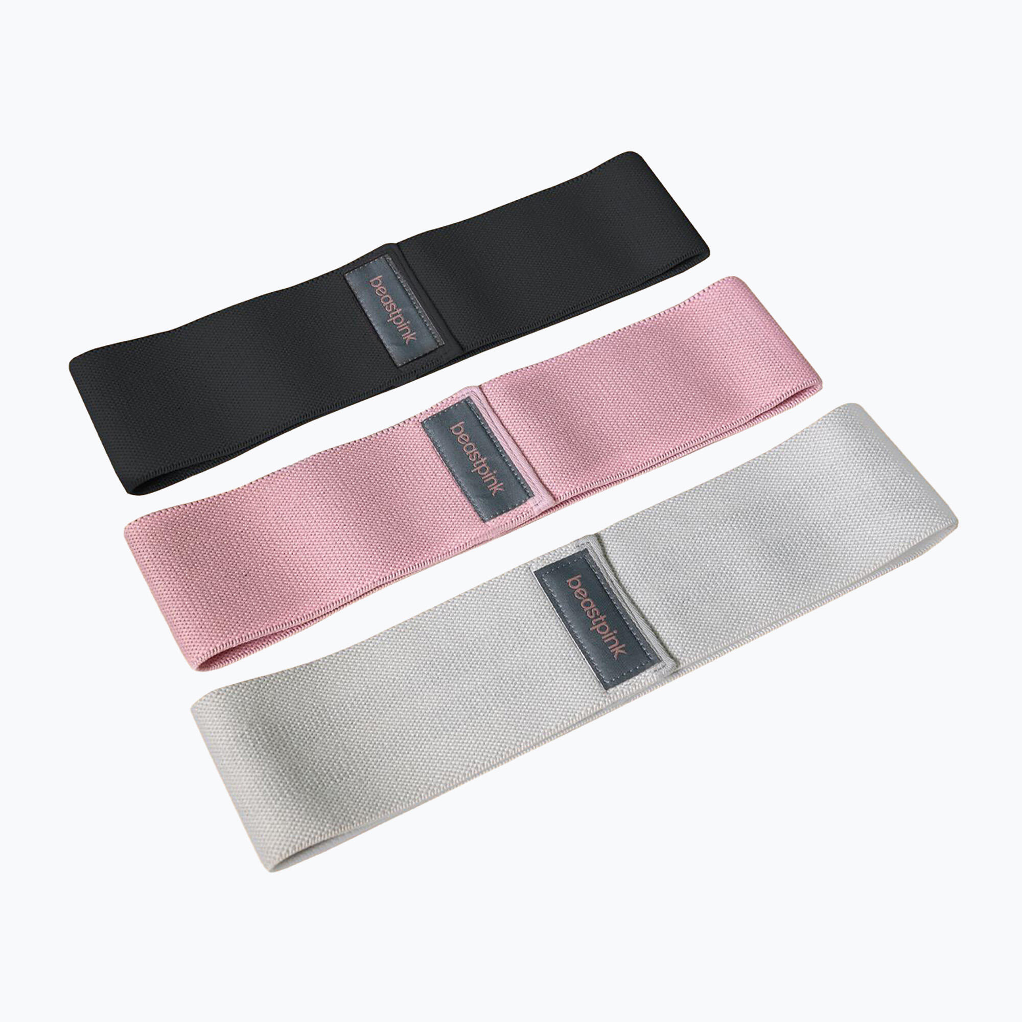 Zestaw gum do ćwiczeń GymBeam Booty Band - Beast Pink