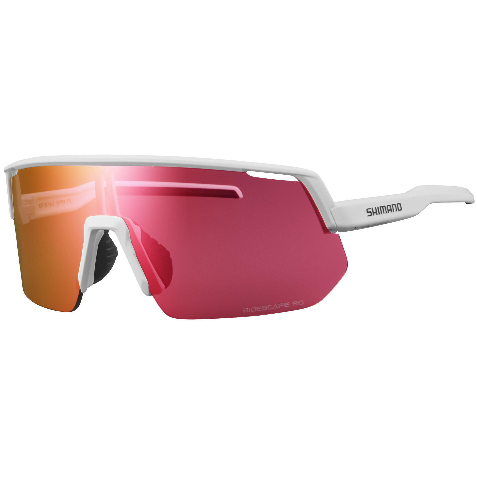 Rowerowe okulary przeciwsłoneczne TECHNIUM 2 L Ridescape Road  białe