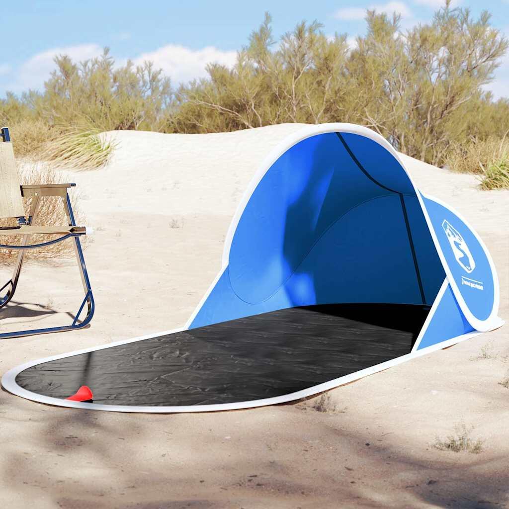 VidaXL namiot plażowy pop-up wodoodporny azur