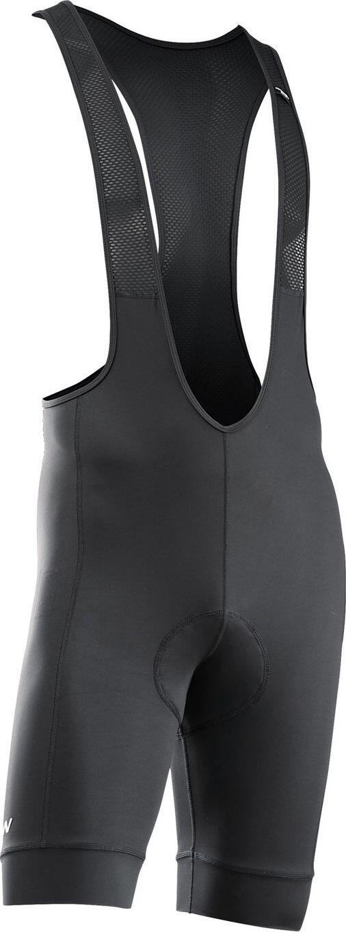 Spodenki rowerowe szosa gravel NORTHWAVE Active Gel Bib czarny