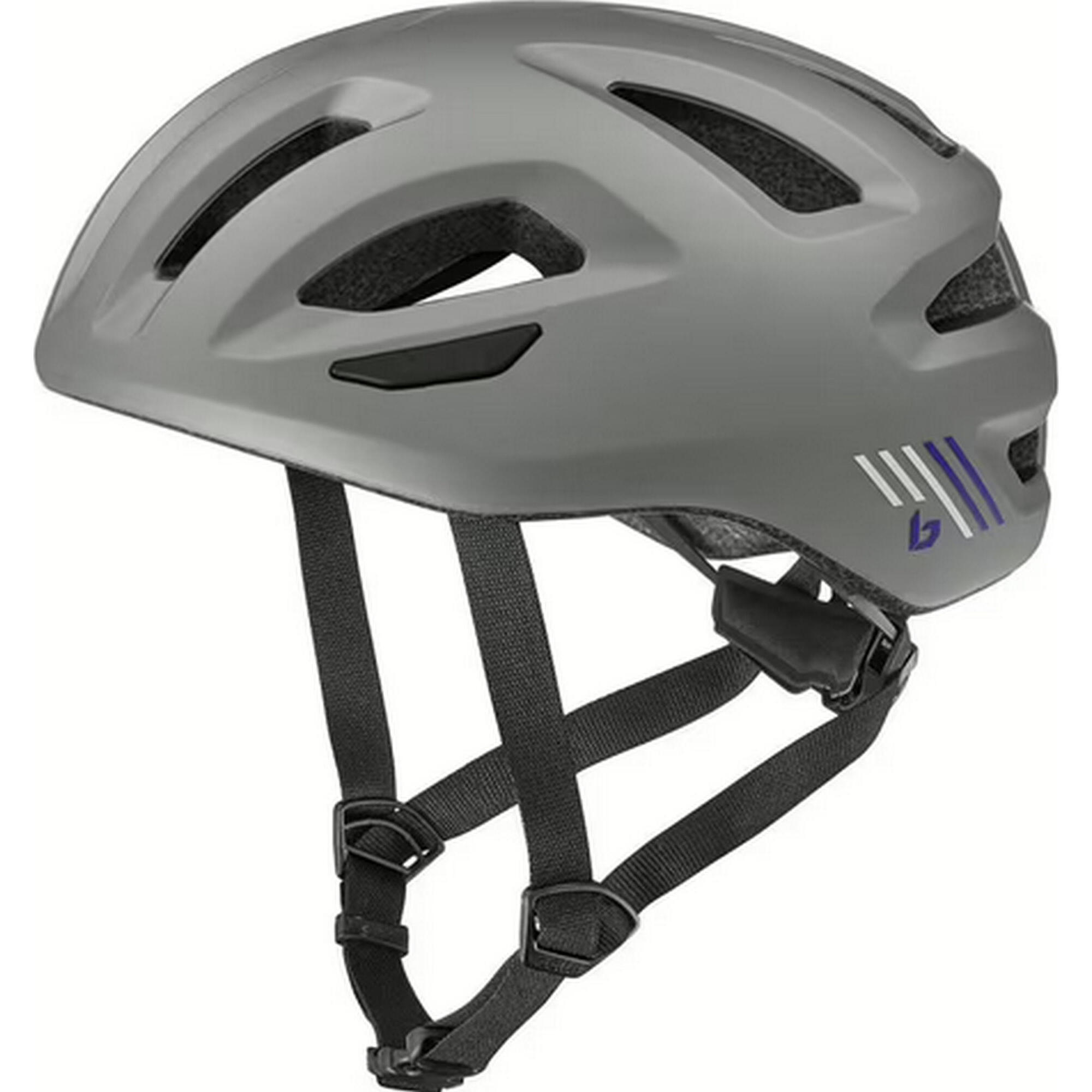 Kask rowerowy Rennrad „Spero” stal kosmiczna matowa