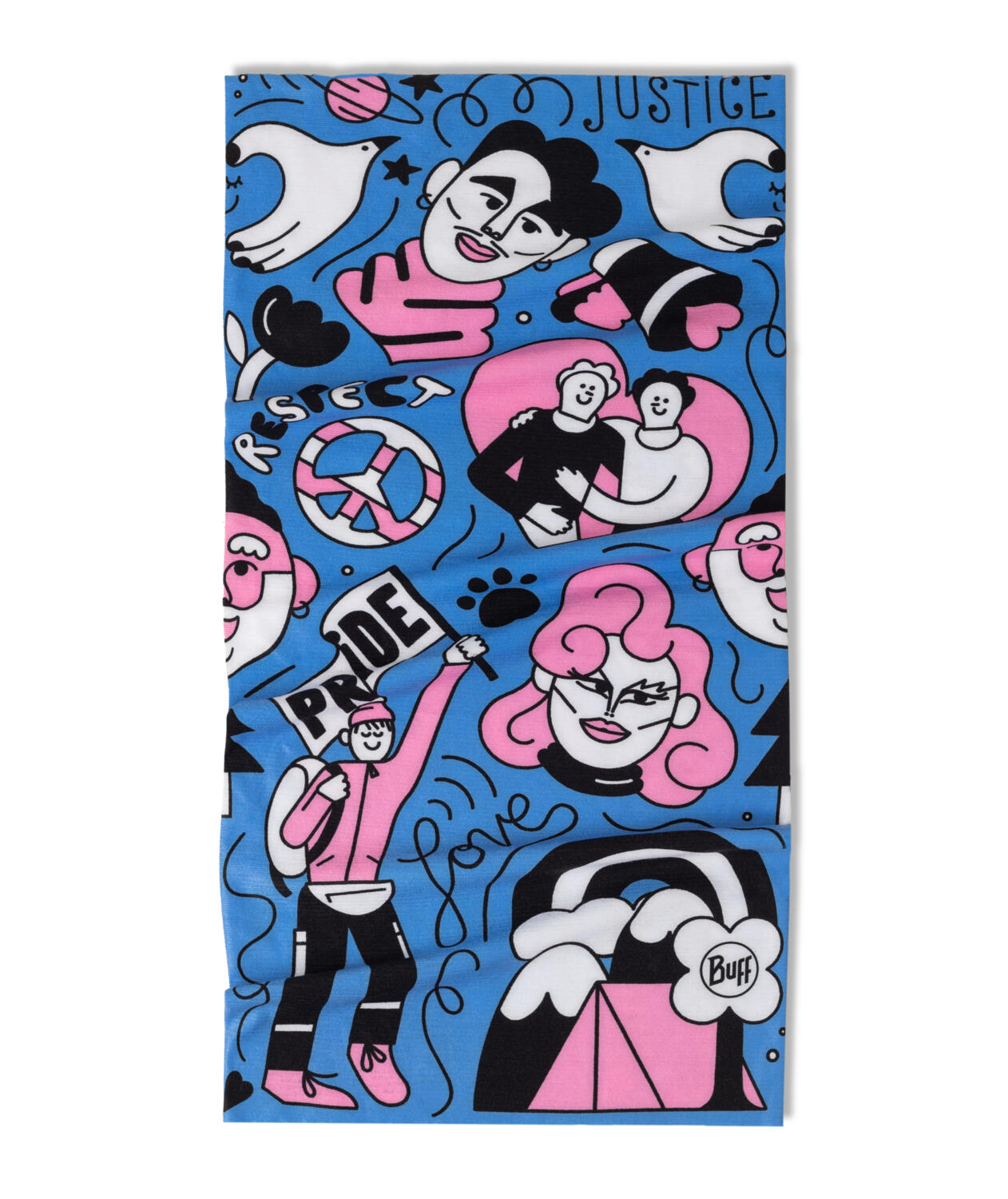 Bandana BUFF COOLNET UV® LOVE MULTI