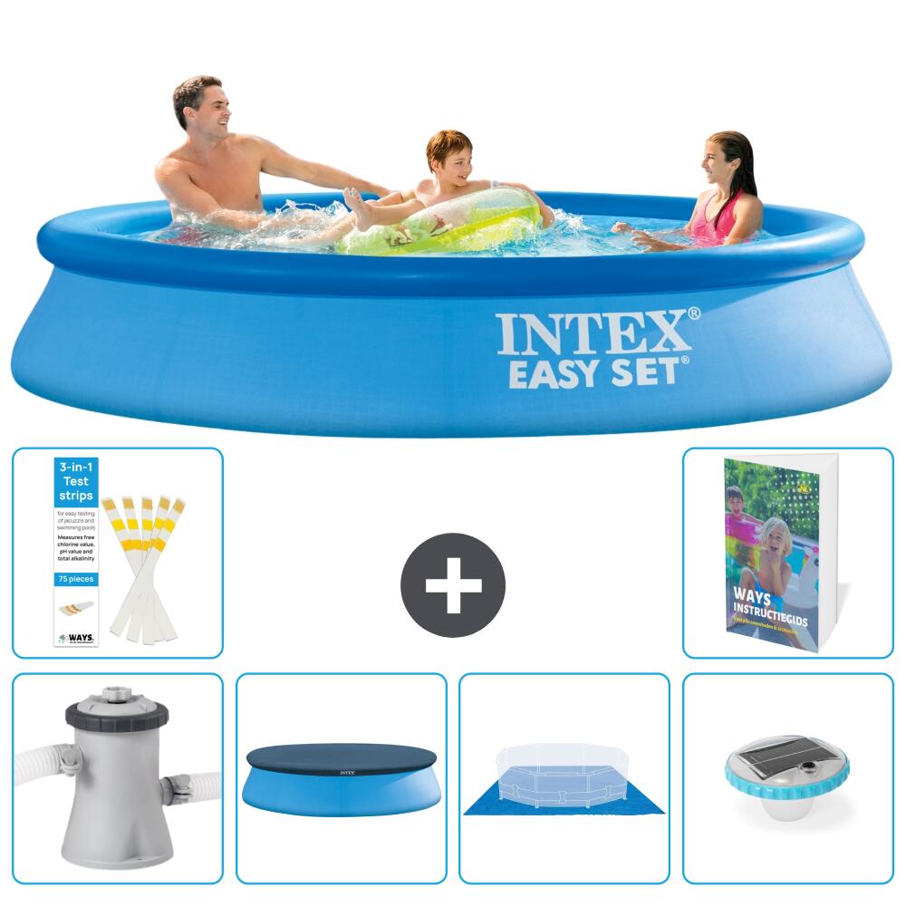 INTEX Basen Easy Set Okrągły - 305x61 cm - 7-częściowy S248