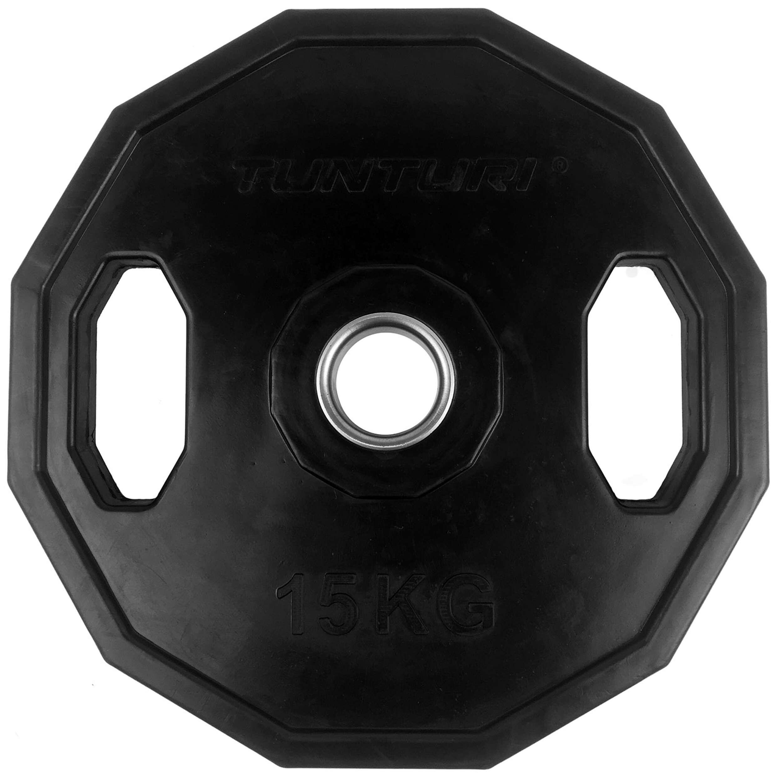 Talerz Olimpijski Gumowany Tunturi 15Kg - 1 Szt.