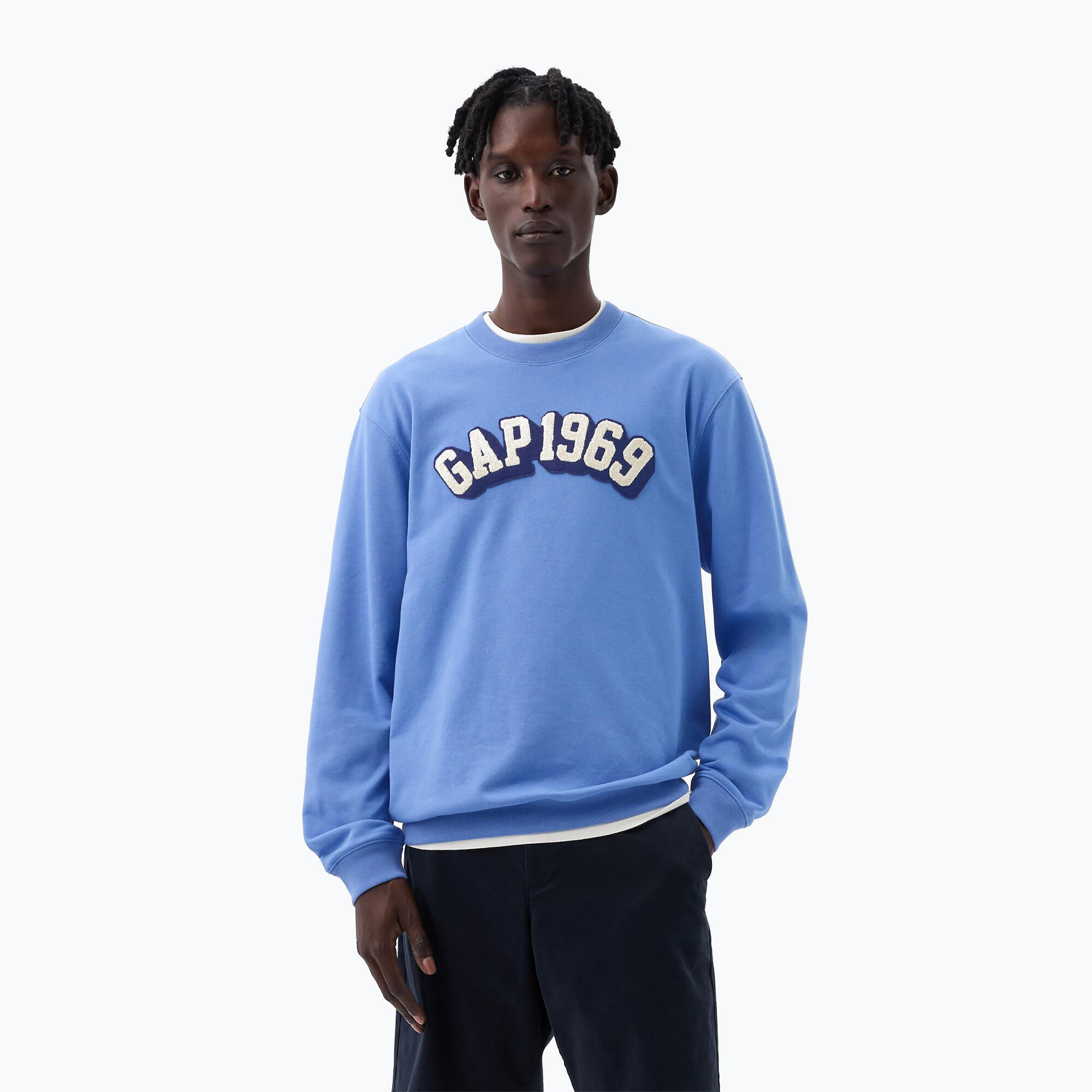 Bluza męska GAP Logo 1969 Crewneck