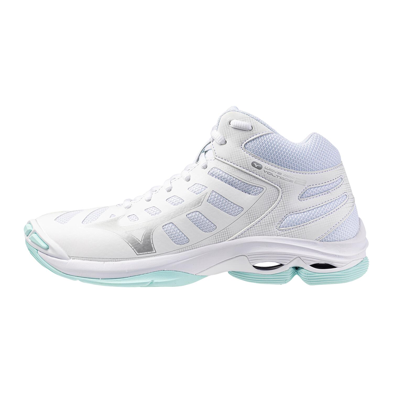 Buty Do Siatki Mizuno Wave Voltage Mid Wos Damskie