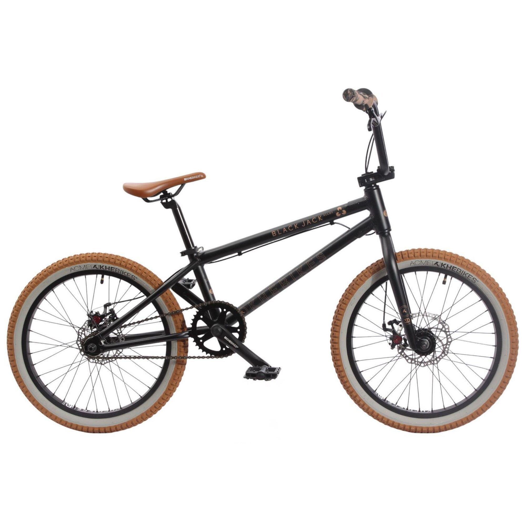 Rower BMX alu BLACK JACK DISC AL czarny 20 cali 10 kg