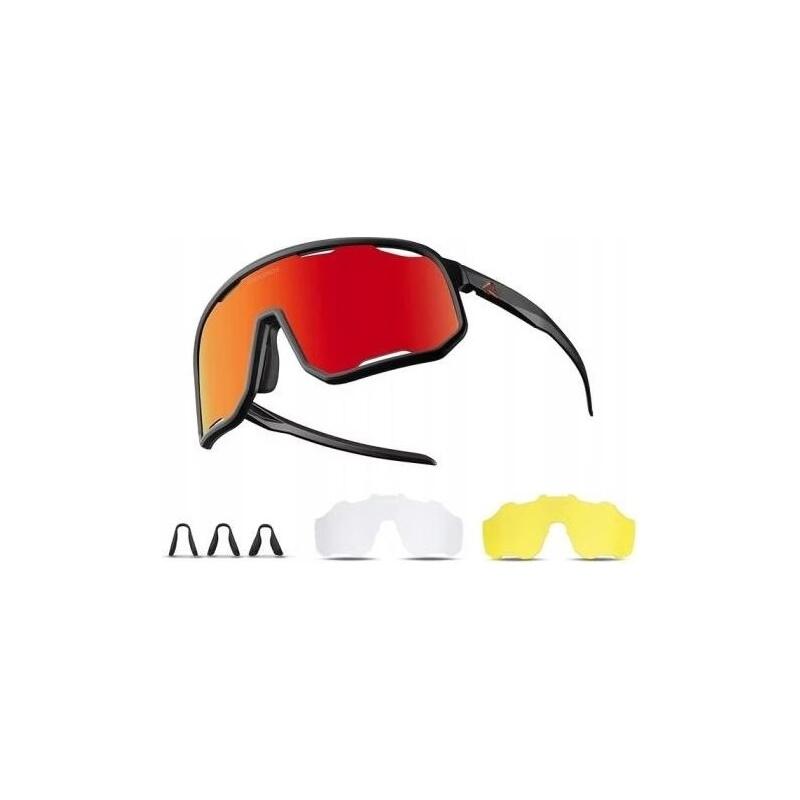 Okulary sportowe polaryzacyjne z wymiennymi szkłami ROCKBROS