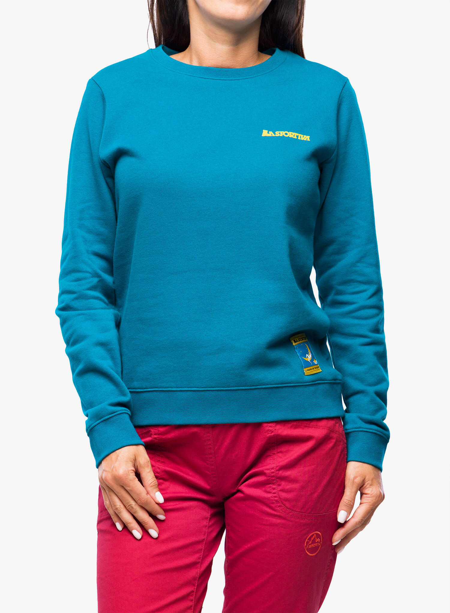 Bluza wspinaczkowa damska La Sportiva Climbing on the Moon Sweatshirt