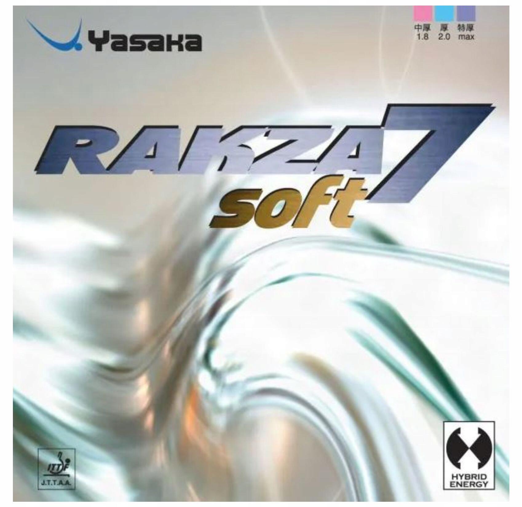 Okładzina do tenisa stołowego yasaka rakza 7 soft max na rakietkę