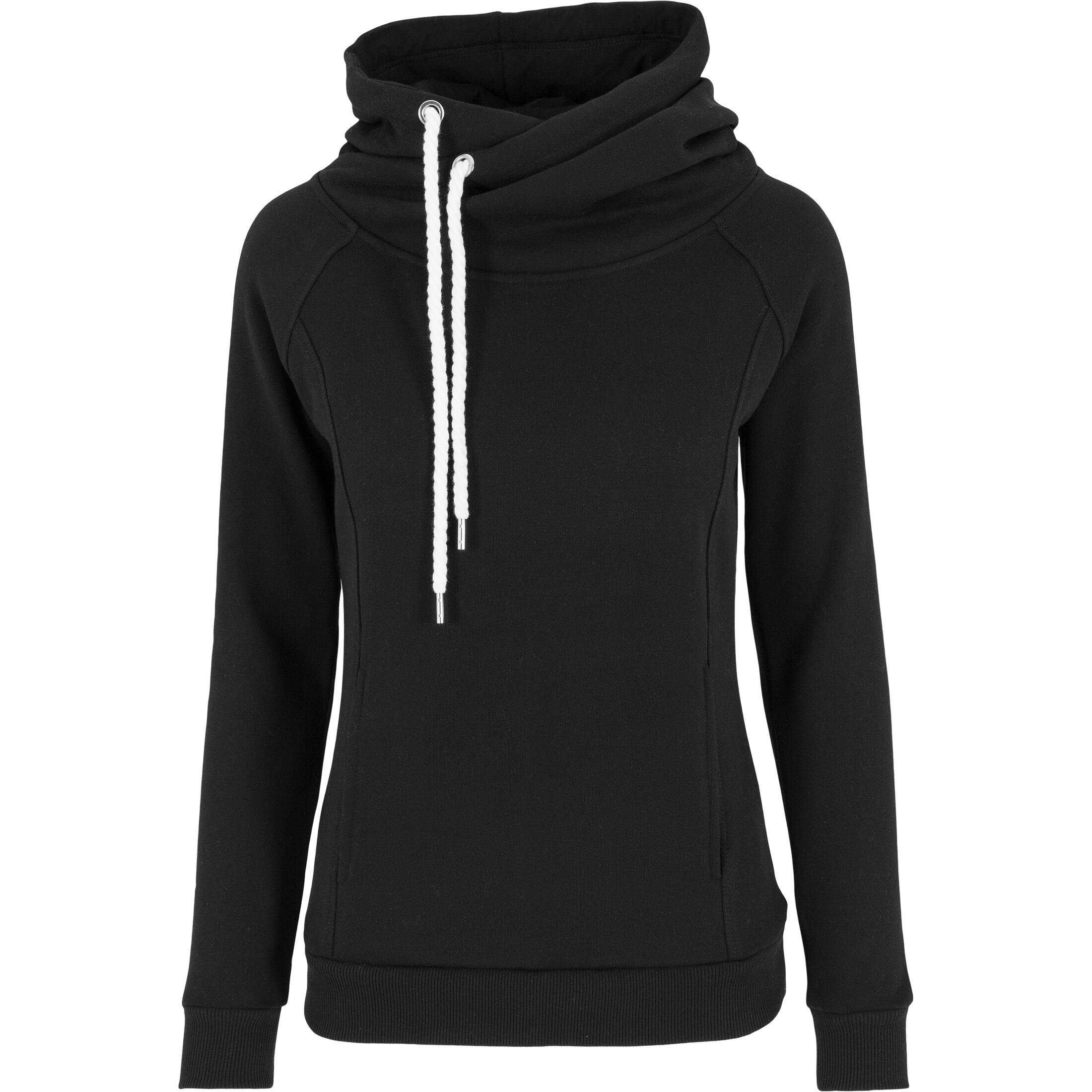 Bluza damska bluza z kapturem z okrągłym dekoltem duże rozmiary Urban Classics R