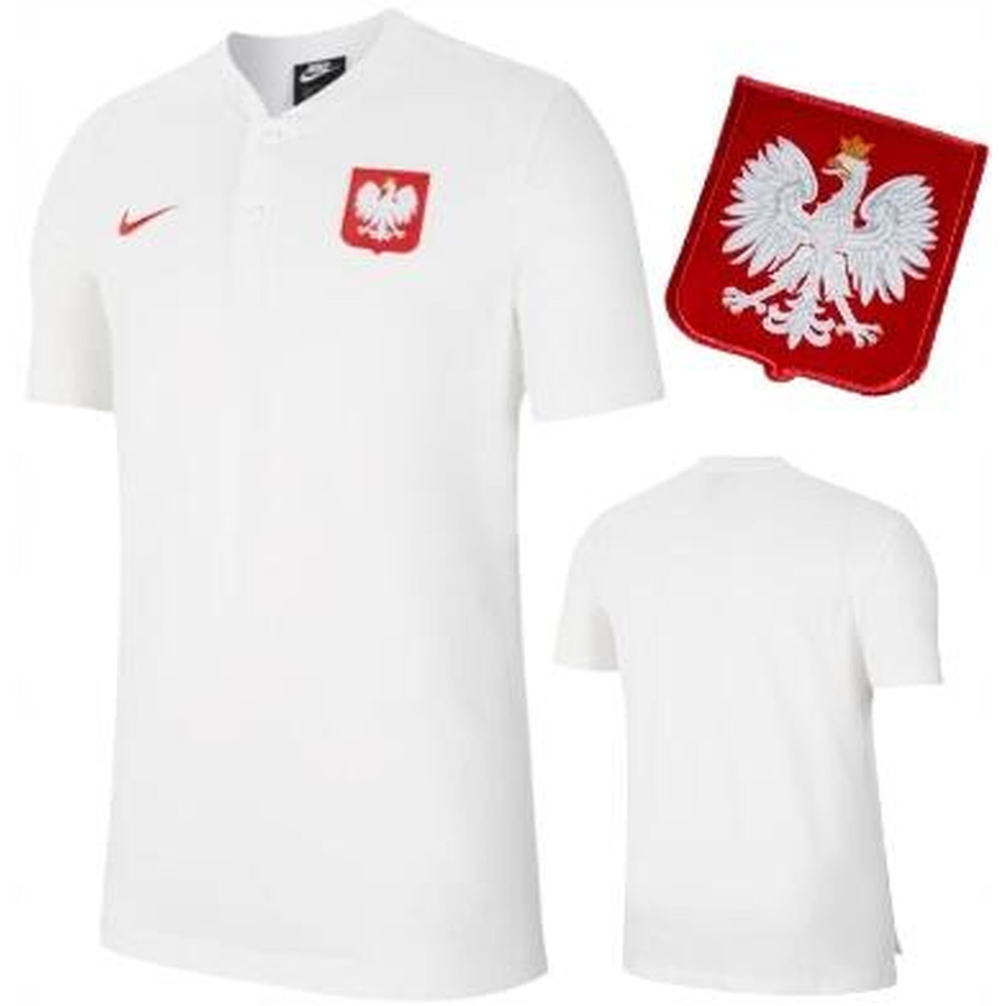 Фото - Футбольна форма Nike Koszulka Polski  Polo Slam Koszulka Kibica Polska 