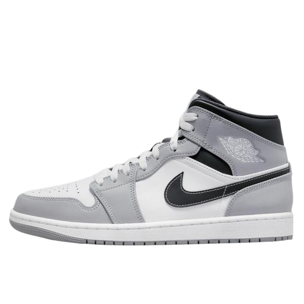 Air Jordan 1 Mid Light Smoke Grey Anthracite