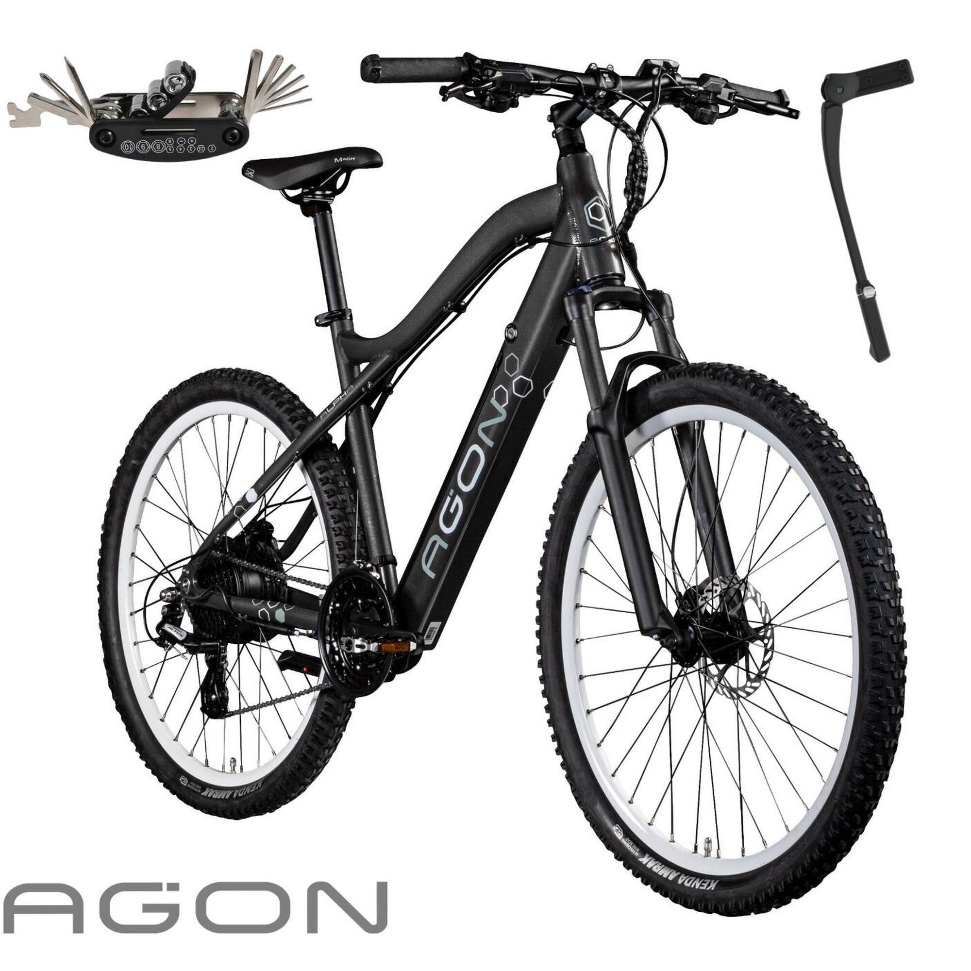 Rower Elektryczny Górski 27 5 MTB Shimano Męski Damski 504Wh Hydraulika