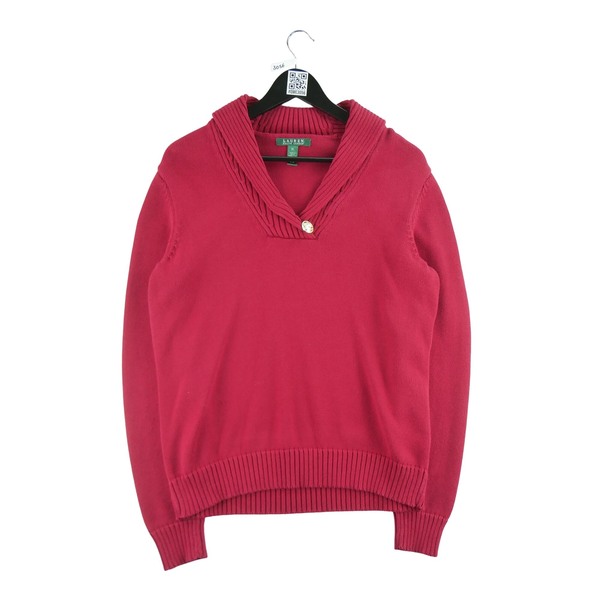 Sweter damski czerwony