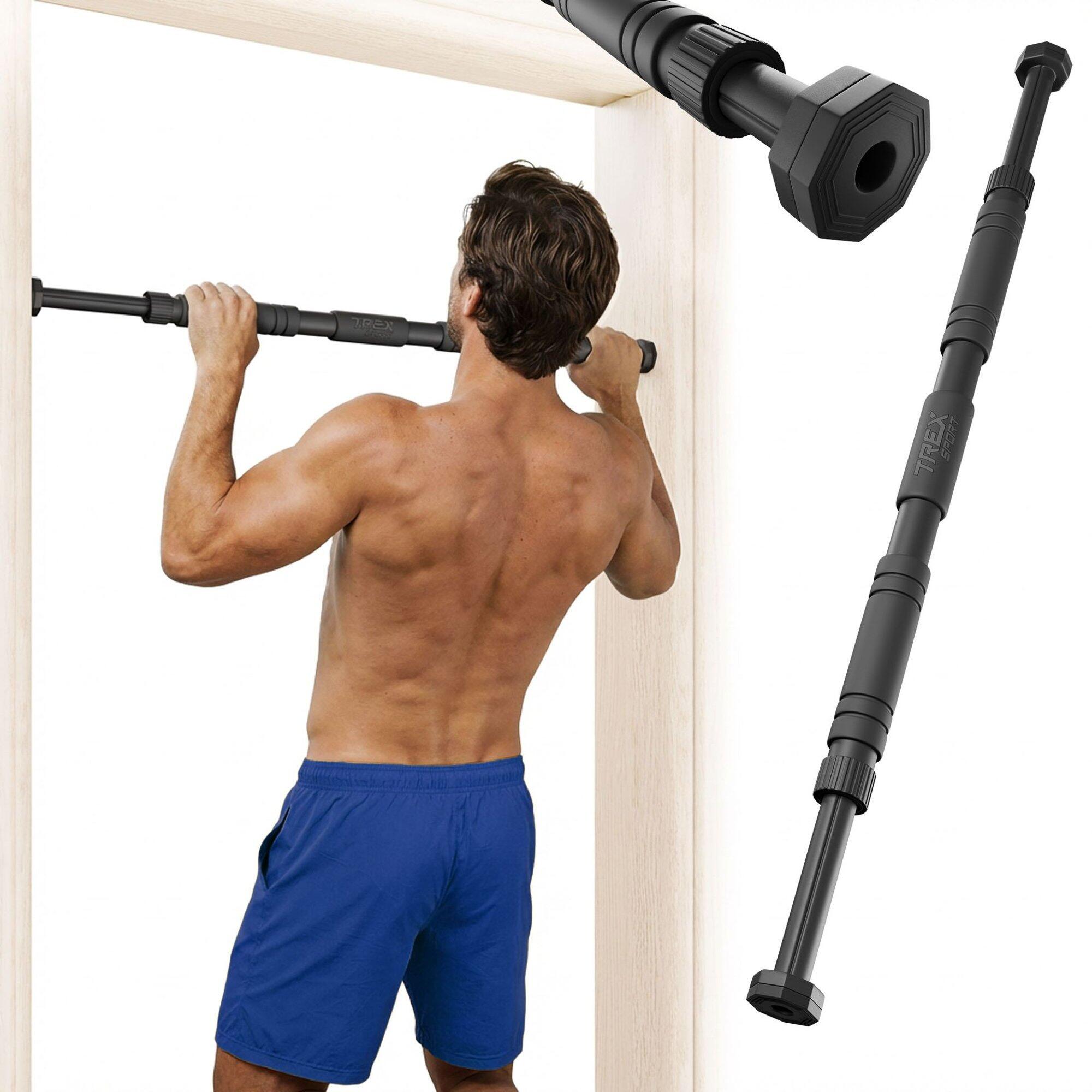 Drążek do podciągania domowy Trex Sport TX‑010PB 200 kg 60‑100cm regulowany