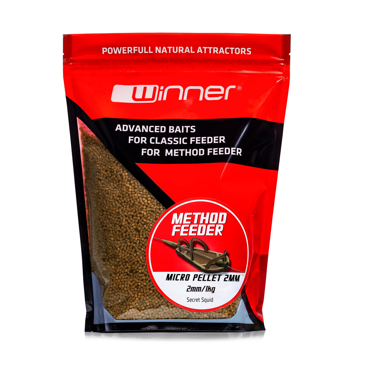 Pellet do Method /Feeder Winner 2mm/1kg - Sekretna Kałamarnica