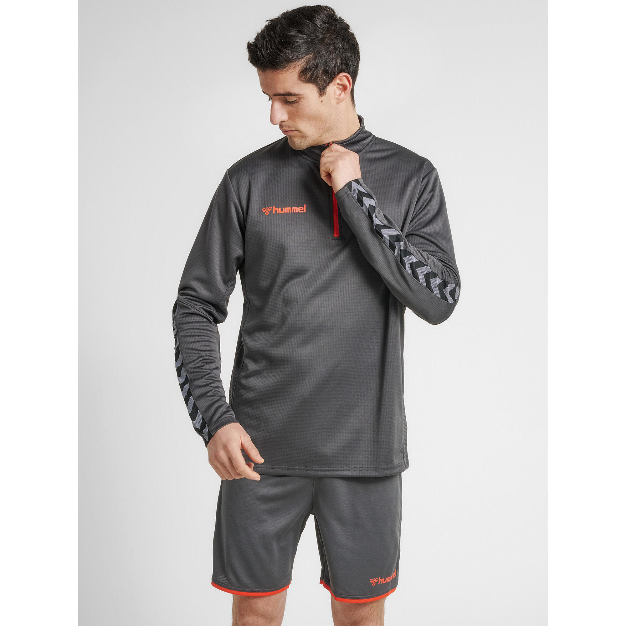 Hummel bluza sportowa na trening hml Authentic Half Zip Sweatshirt