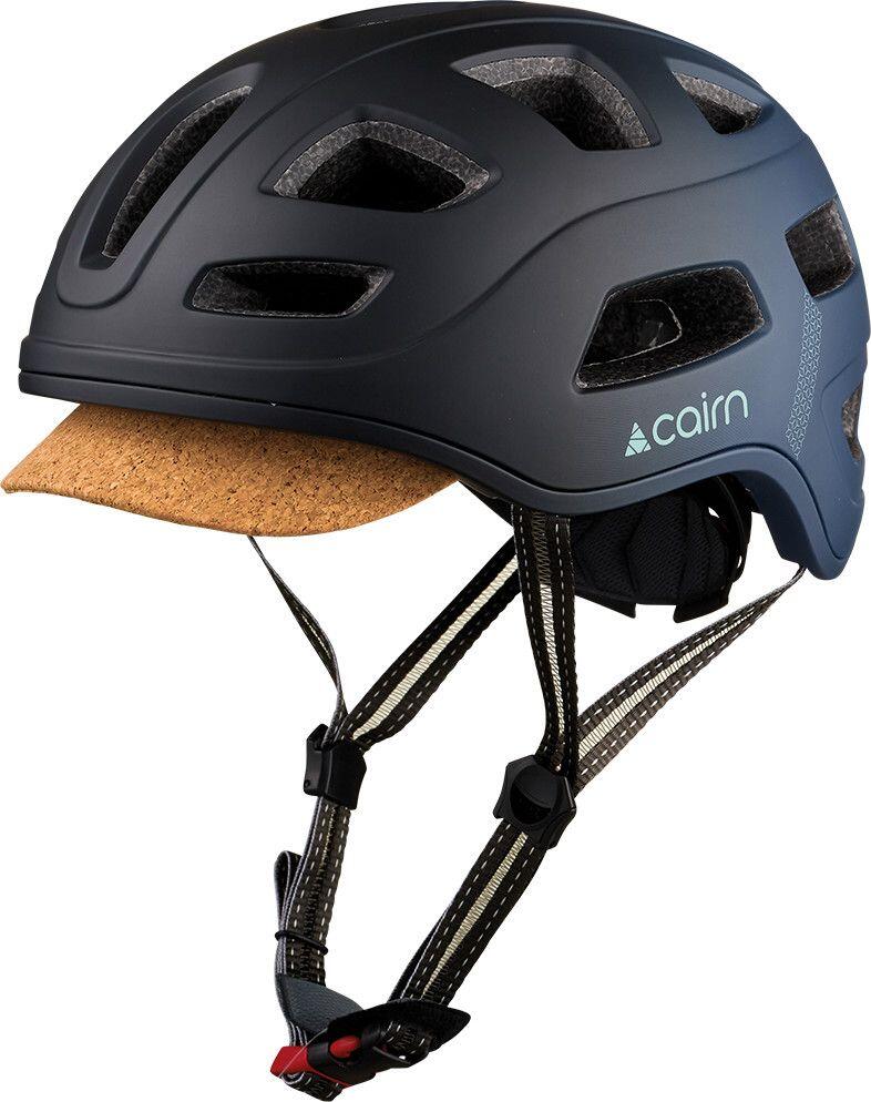 Kask miejski Cairn Quartz LED USB matowy niebieski