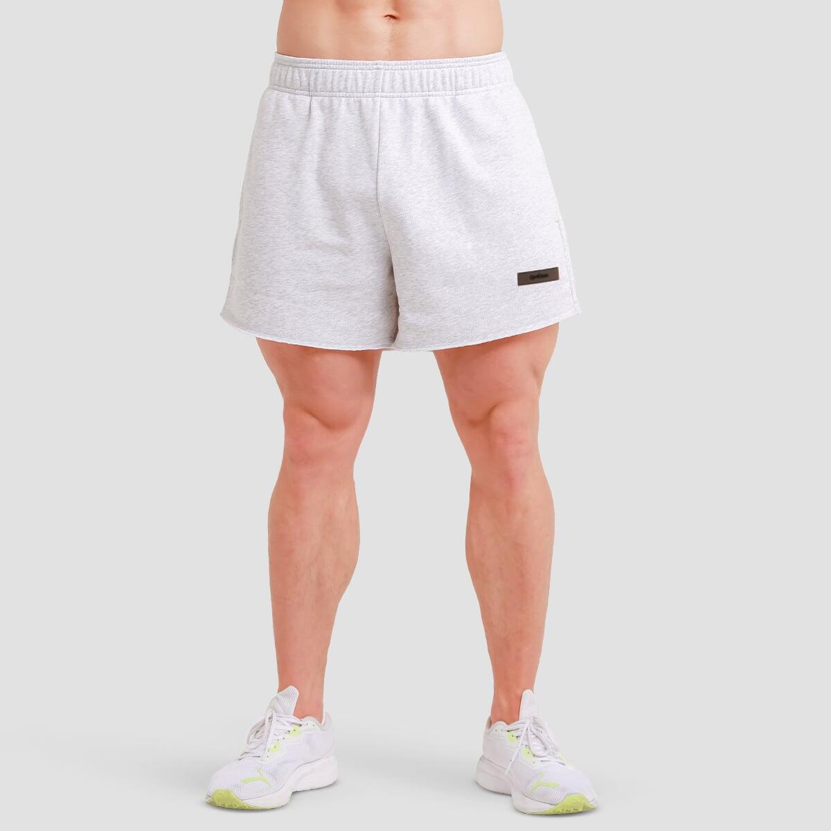 Szorty męskie fitness luźne szare Unity