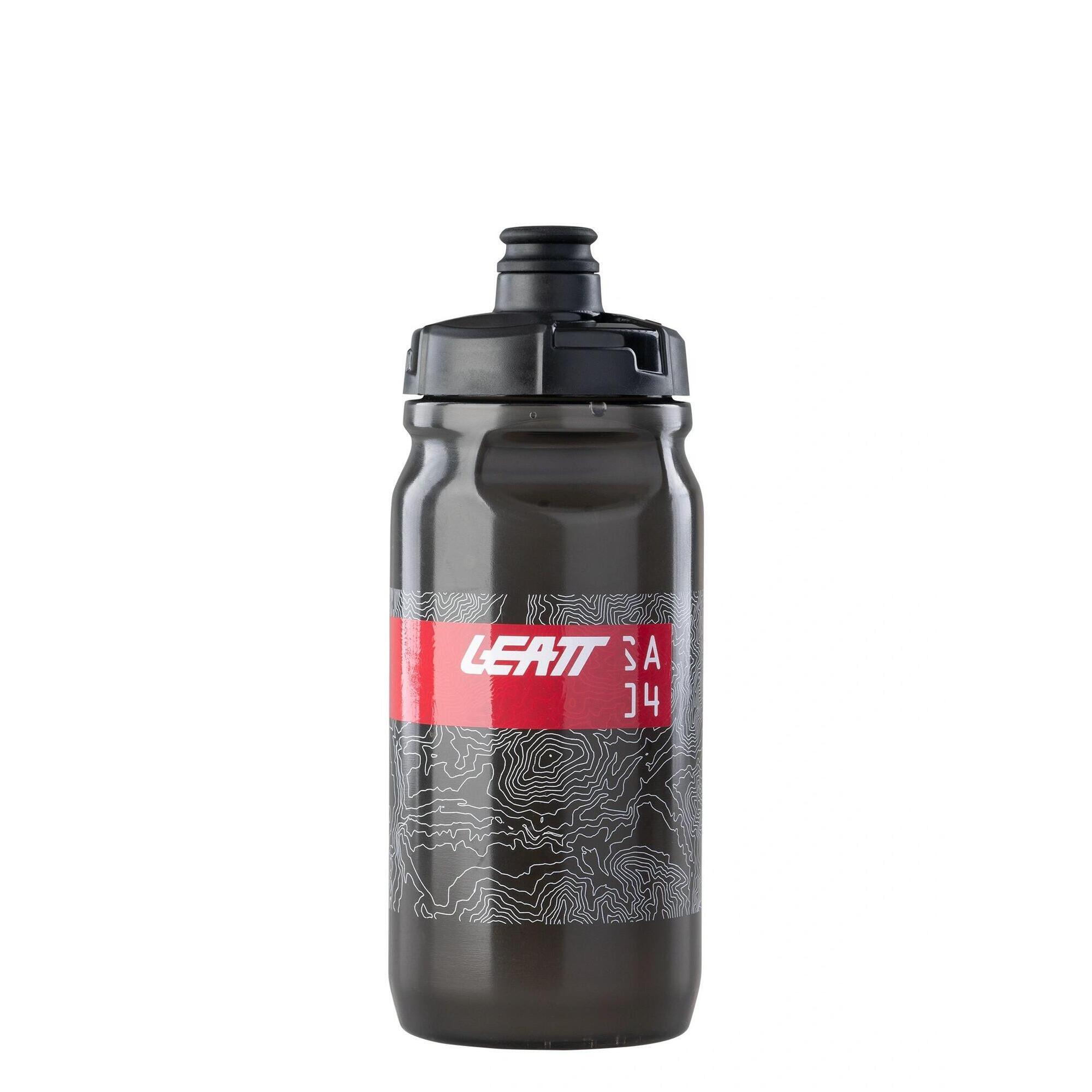 Bidon rowerowy Leatt Bottle DuoValve 600 ml - smoke