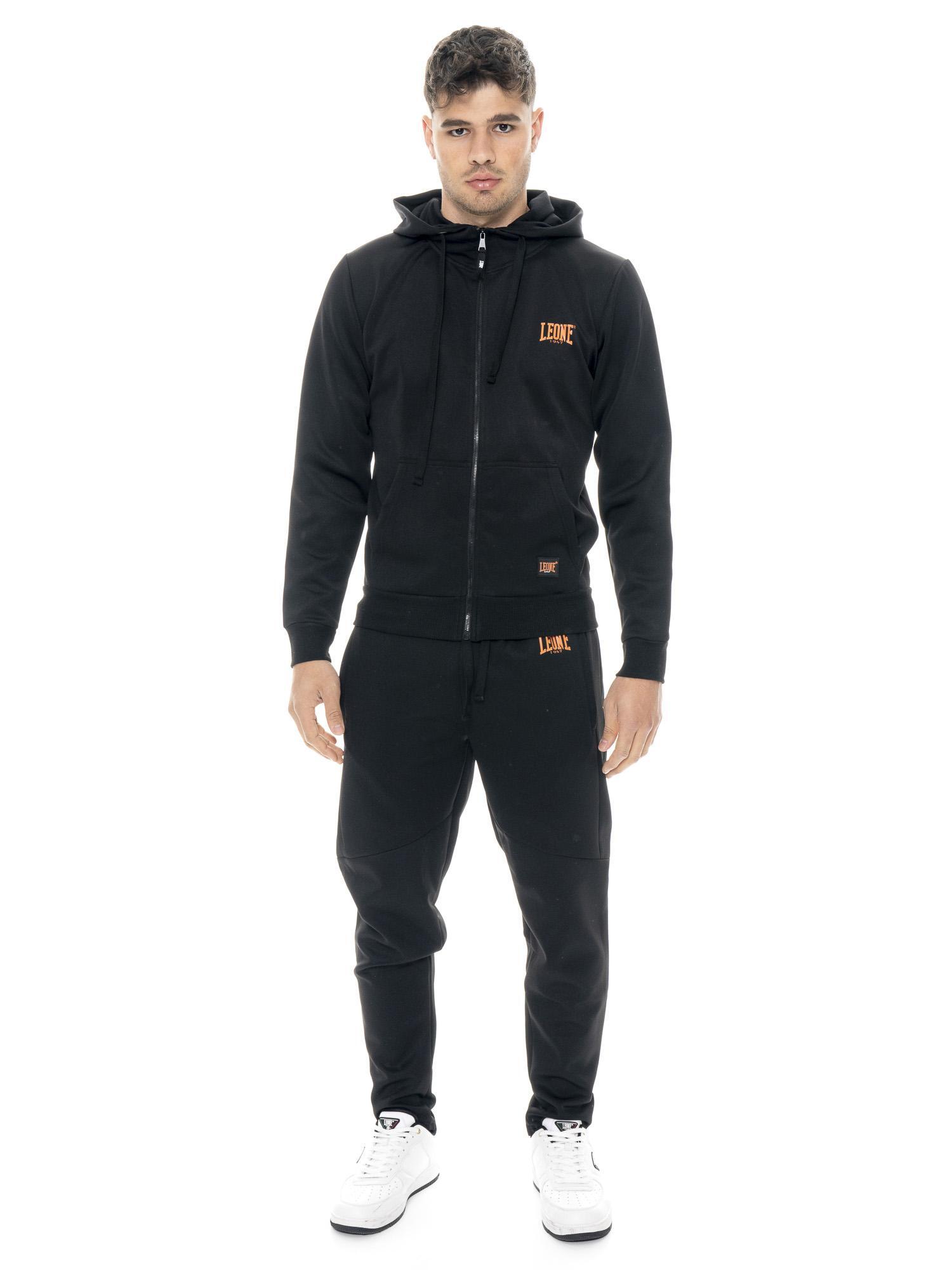 Dres męski Leone 1947 Apparel Tech z kapturem i zamkiem techniczny materiał