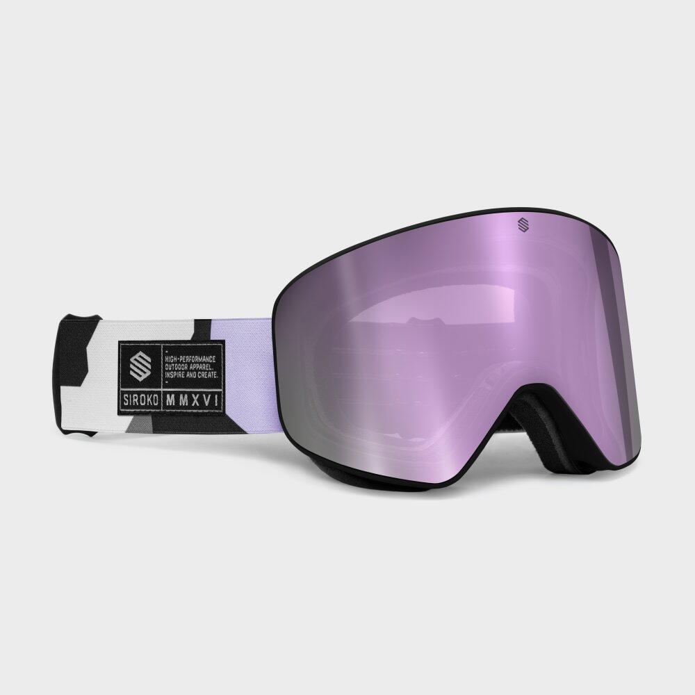 Gogle narciarskie Sporty zimowe Siroko GX Amethyst