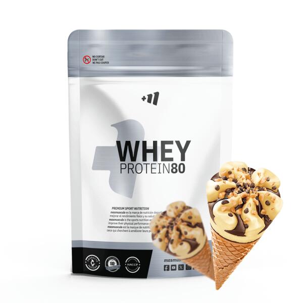 Białko serwatkowe 80 - 500g Lody waniliowe MASMUSCULO