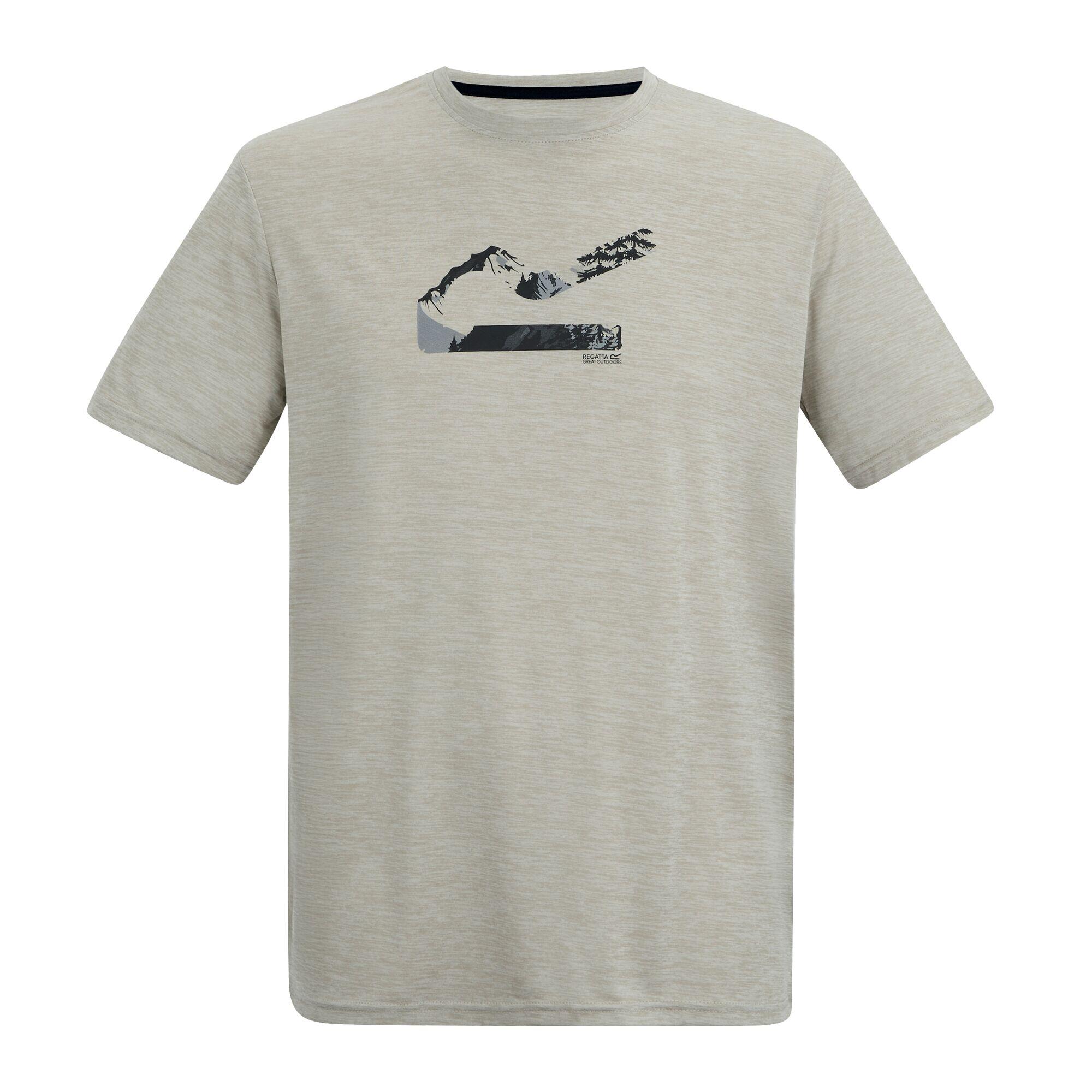 T-shirt Męski Krajobraz Melanżowy Fingal