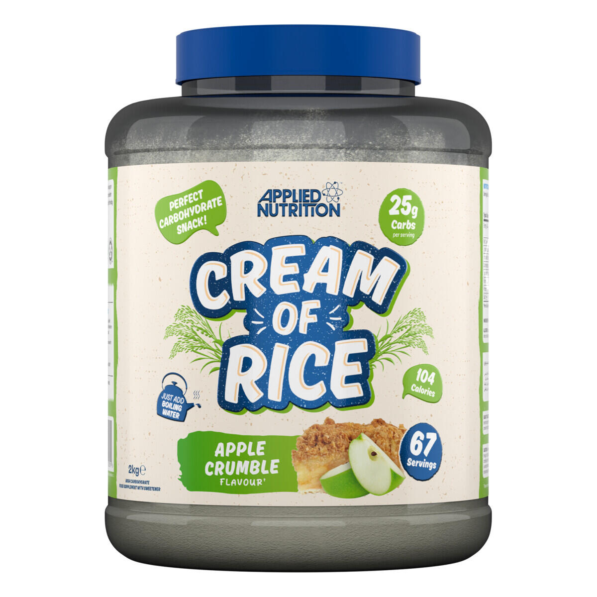 Krem Ryżowy Cream of Rice Apple Crumble Applied Nutrition 2000g