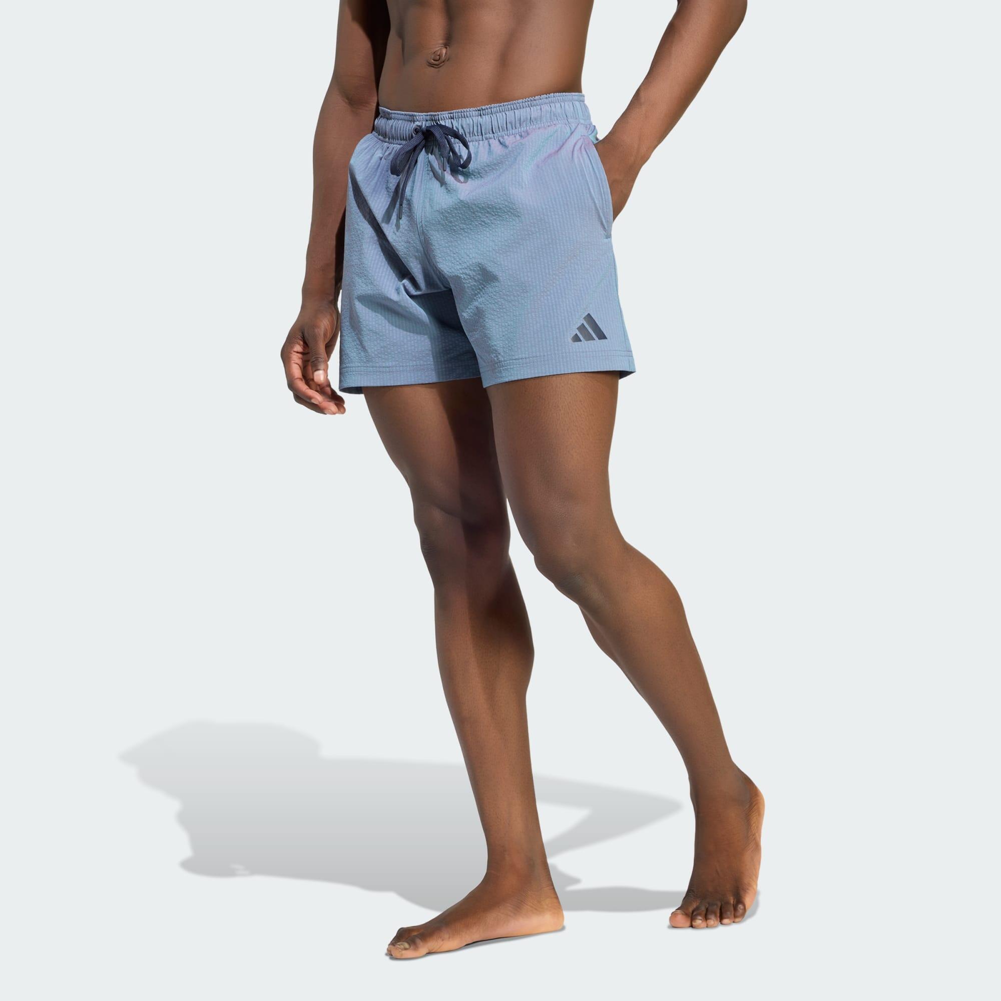 SZORTY DO PŁYWANIA IRIDESCENT SEERSUCKER SWIM SHORTS 5 INCH