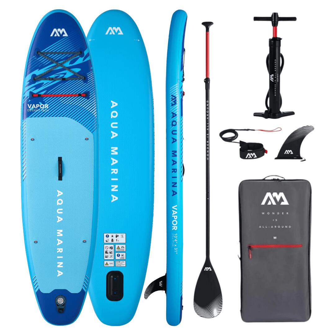 Nadmuchiwany SUP Aqua Marina Vapor 10’4 – wszechstronny, stabilny i łatwy w obsł