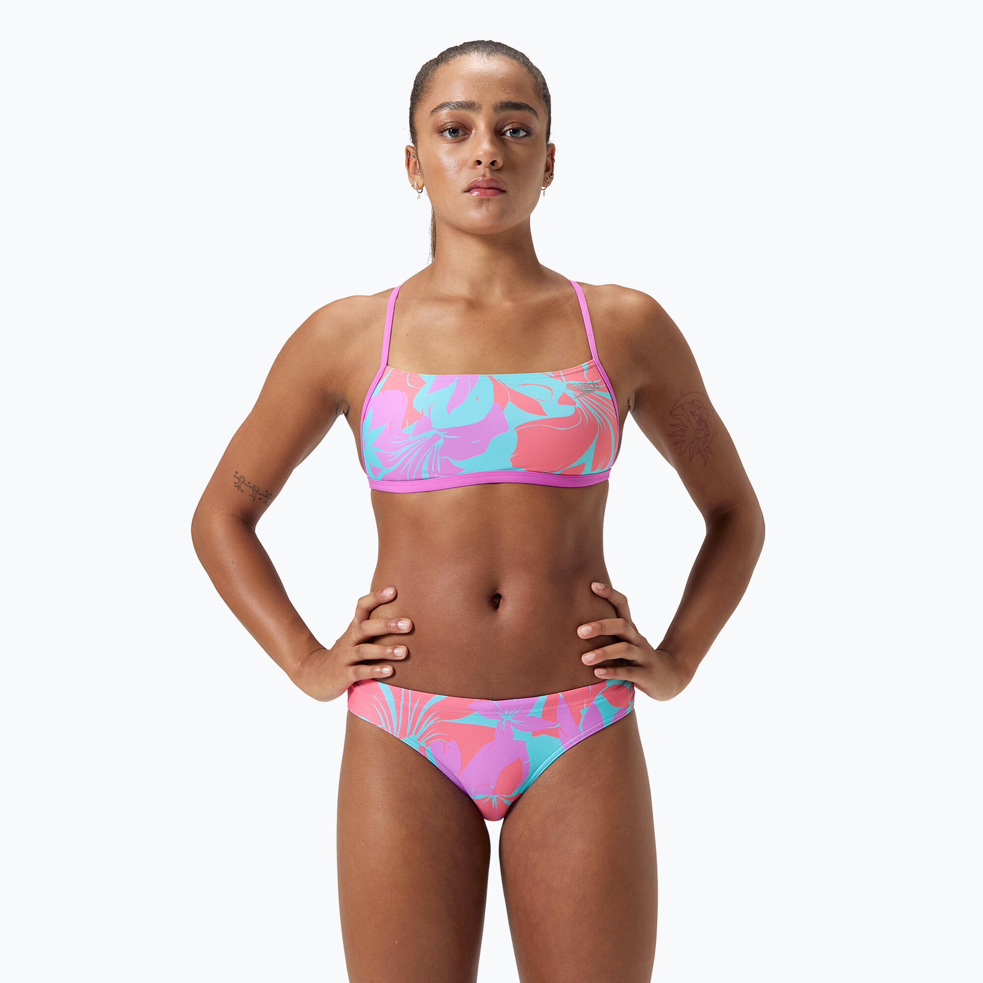 Dół od stroju pływackiego Speedo Allover Digital Hipster Brief