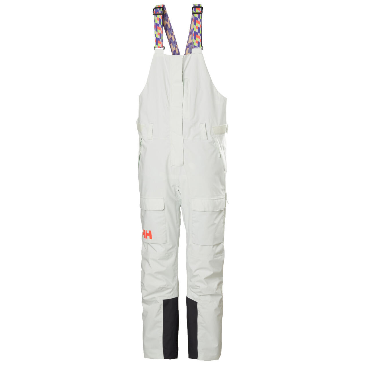 Damskie spodnie narciarskie cargo na szelkach Helly Hansen Switch