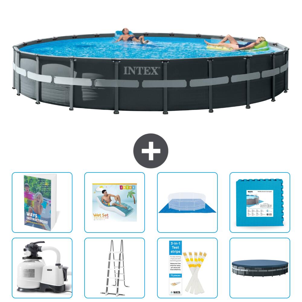 INTEX Basen Ultra XTR Okrągły - 732x132 cm - 9-częściowy S651