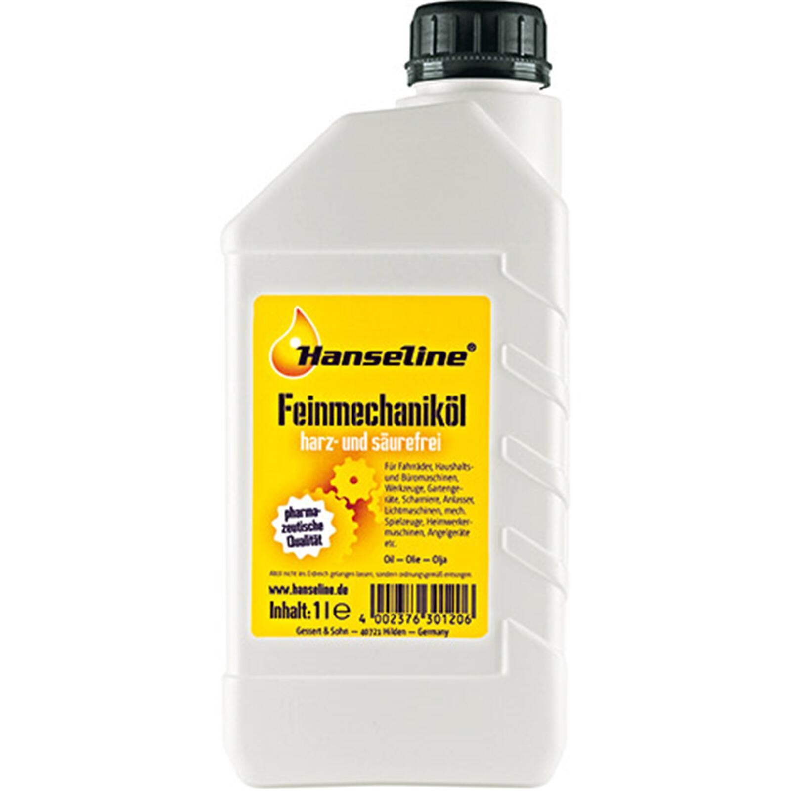 Hanseline olej do mechaniki precyzyjnej, 1,0 l