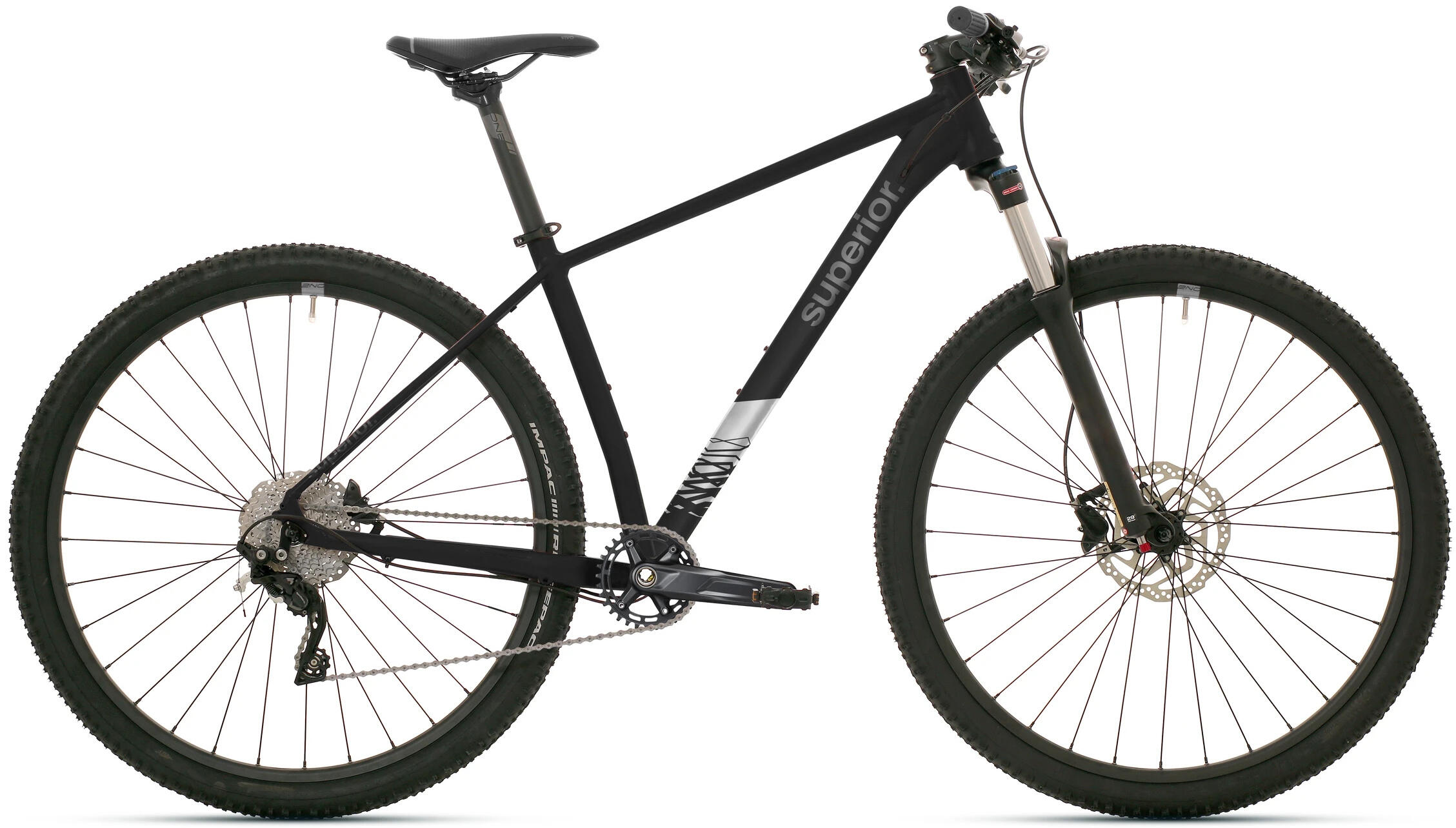 Rower górski MTB Superior XC 6.5 29 22 XL Shimano Deore 2x10 black