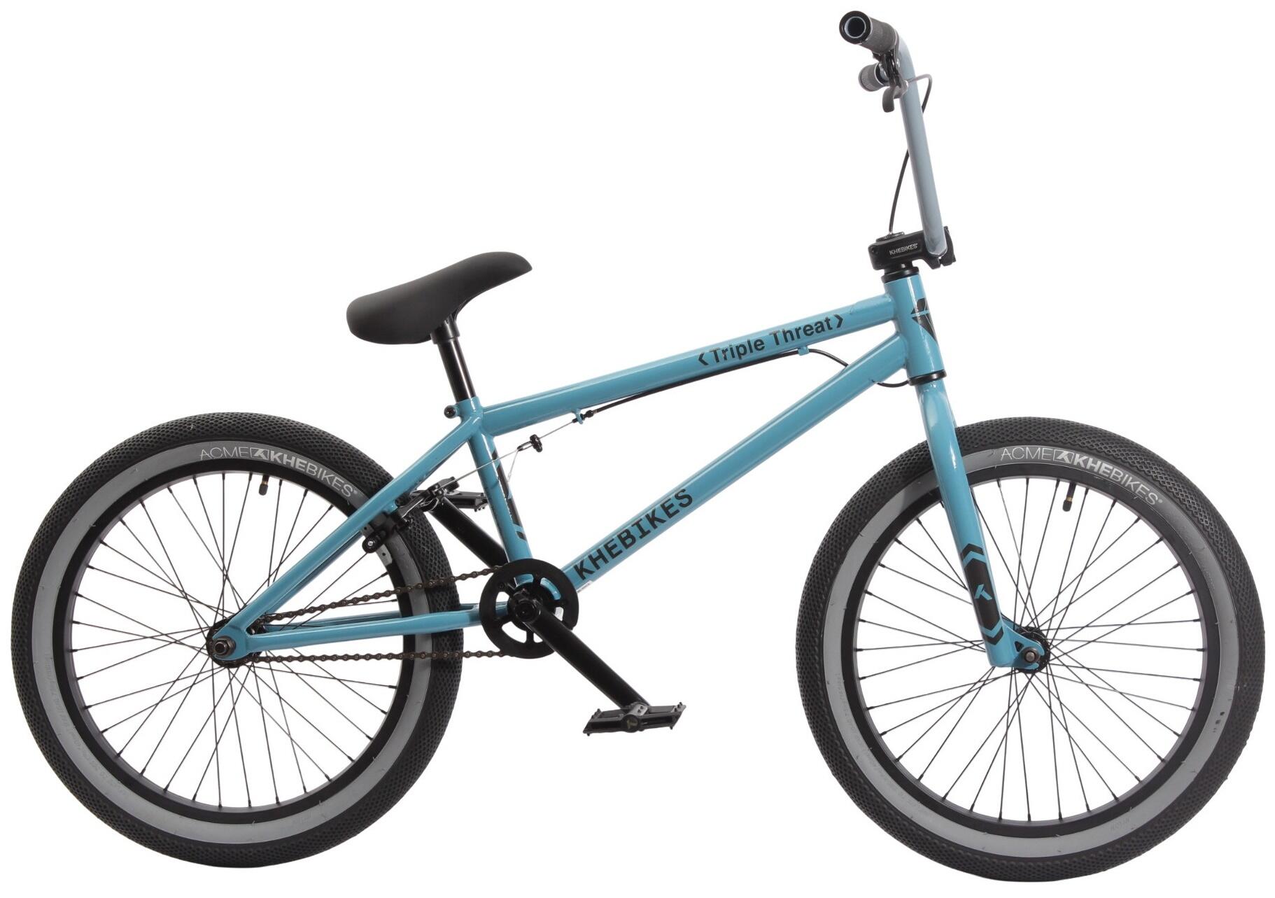 BMX rower dorośli TRIPLE THREAT niebieski 20 cali 11,1 kg
