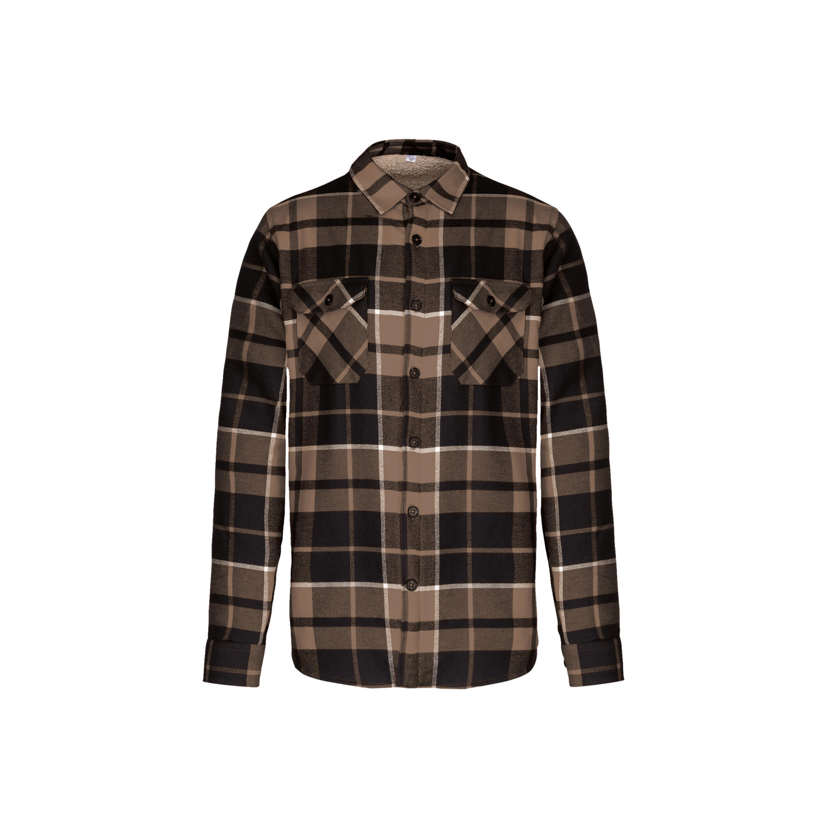 Bluza z podszewką w kratę Kariban Sherpa