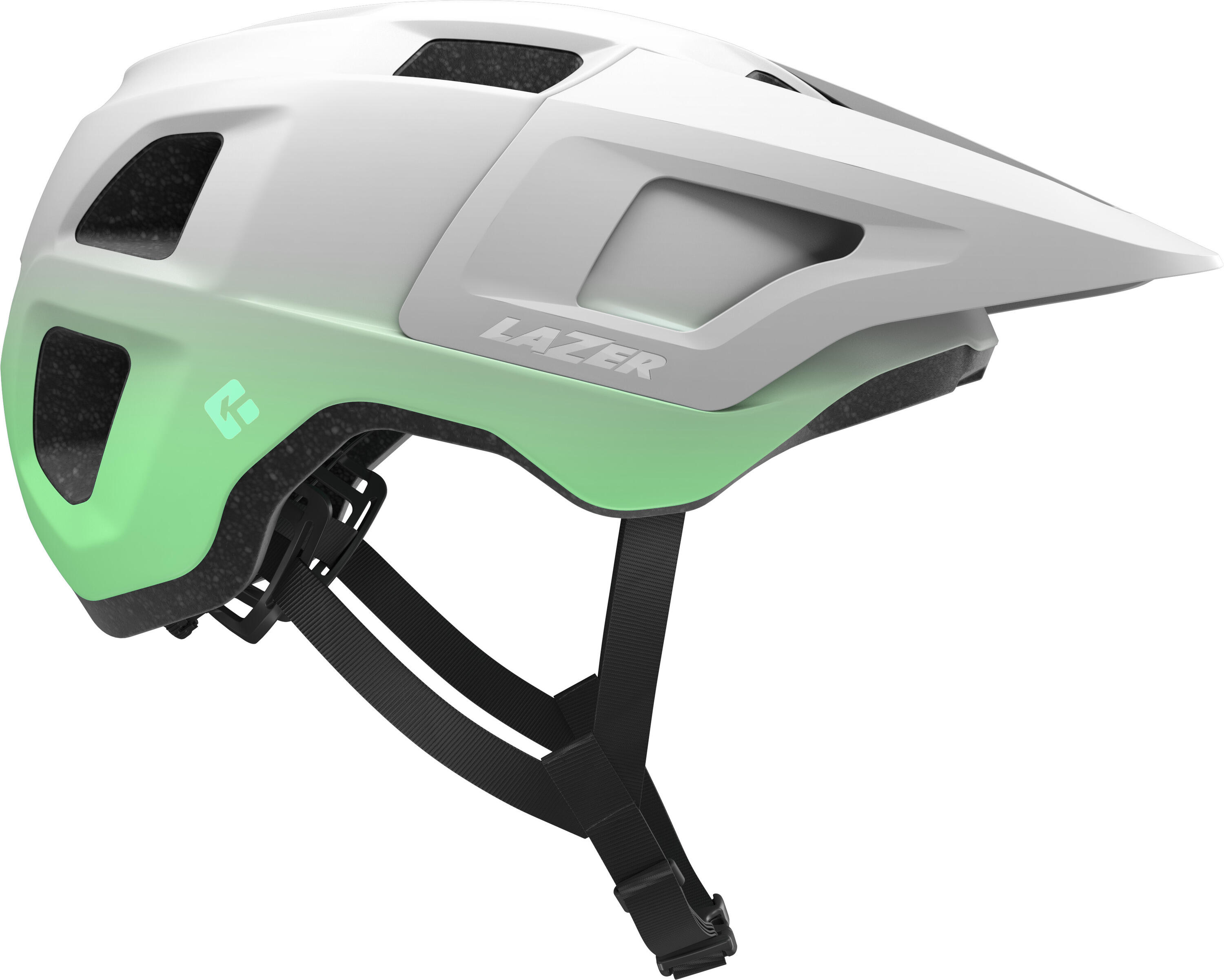 Kask rowerowy Finch KinetiCore, Matte White Mint