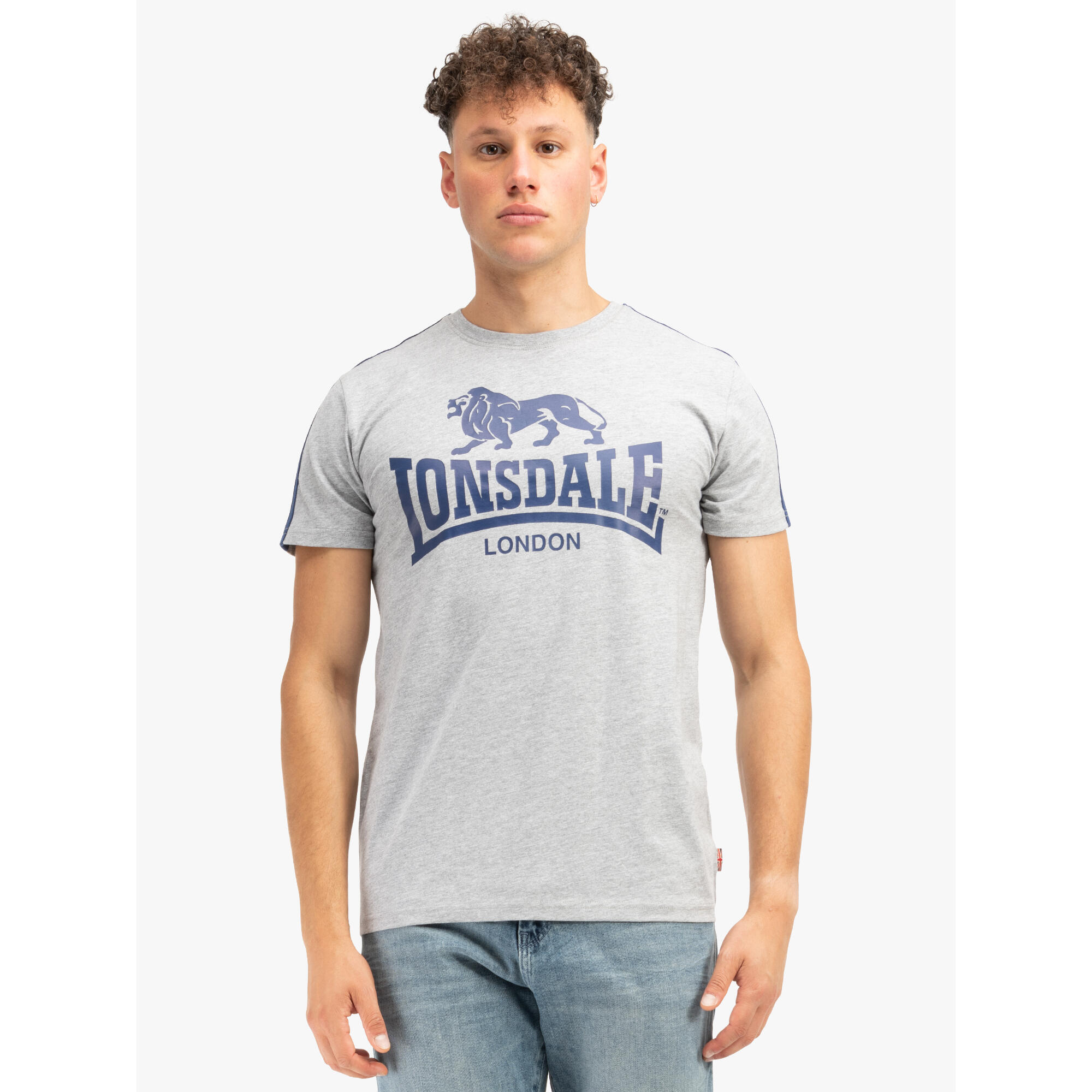 T-shirt o klasycznym kroju Lonsdale Henconner