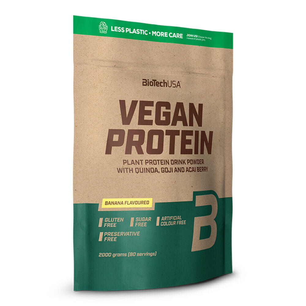 Wegańskie białko - 2 kg Banana Biotech USA