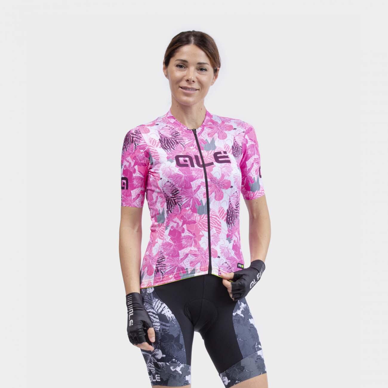 Koszulka rowerowa damska Alé Maglia Donna MC Amazzonia