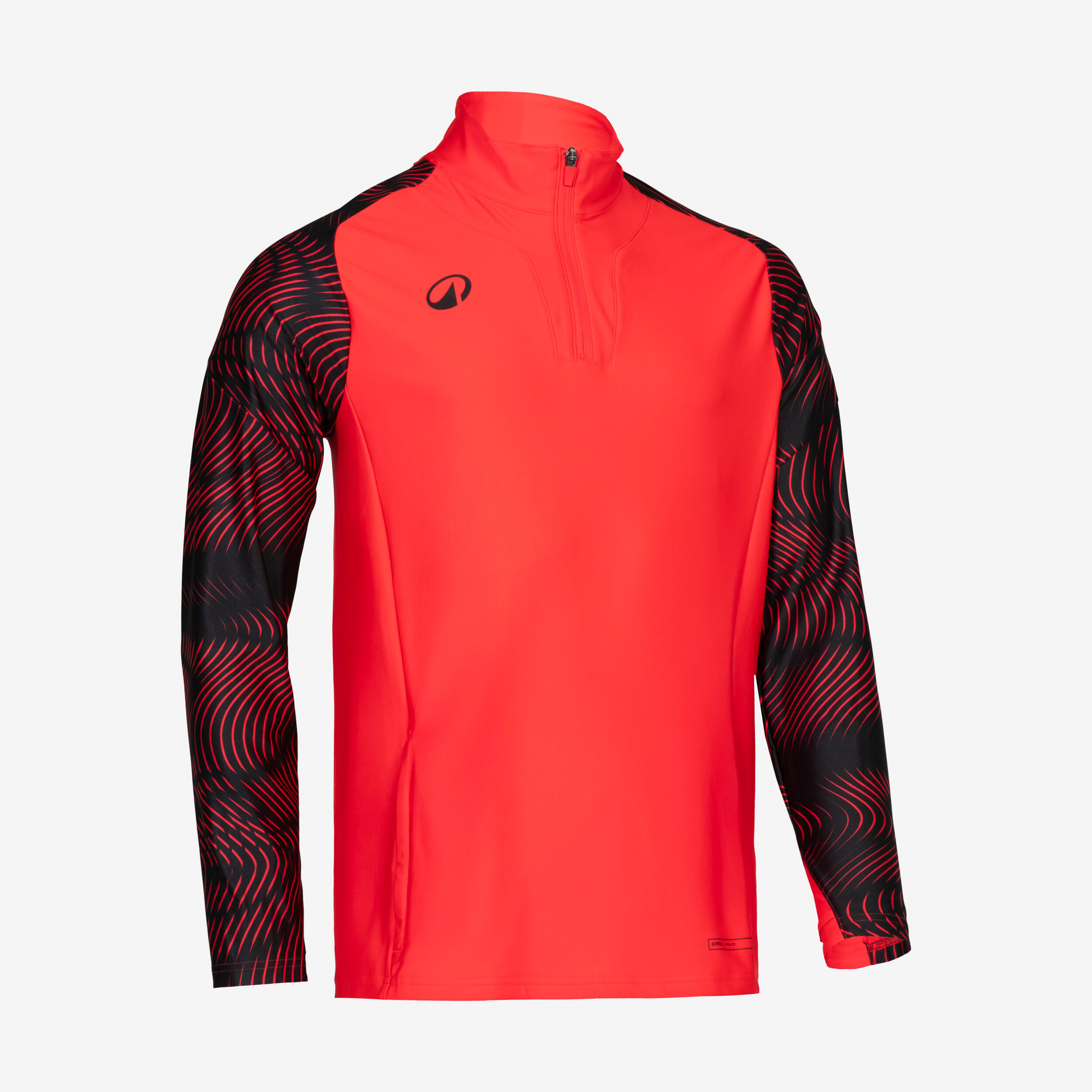 Bluza piłkarska Kipsta Viralto Wavy Club na krótki suwak